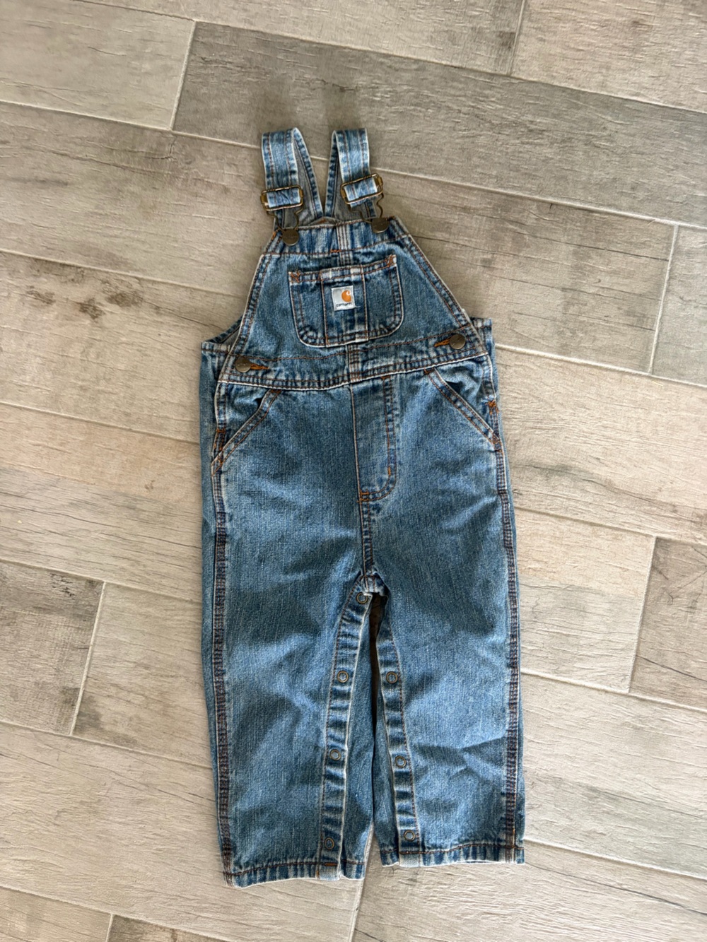 Carhartt Baby Relaxed Denim Overalls